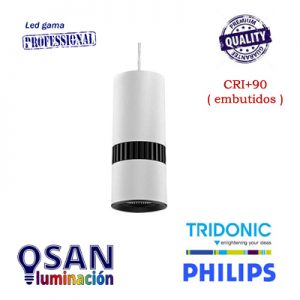 Foco cilindro suspensión led cob 26w ( embutidos ) 50º