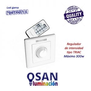 Regulador TRIAC 300w 0-100% / mando a distancia