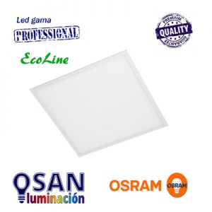 Panel opal 60x60 Ecoline Led 40w OSRAM UGR19