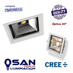 Downlight Sargasa PRO, Led CREE, 60º