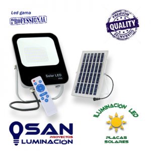 Proyector Led solar, 30w