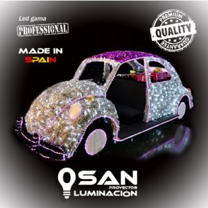Photocall Custom Led car 3D