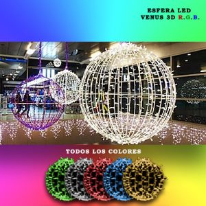 Esfera Led Venus R.G.B.