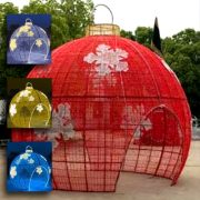 Esfera Led Gigante 3D