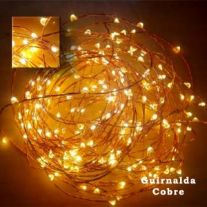 Guirnalda Led Cobre
