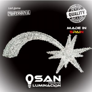 Photocall Stella Led cadente diamond 3D