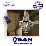 Luxury lamp Manhattan Cromo regulable mando a distancia