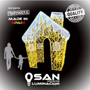 Photocall Casita Mágica Led 3D