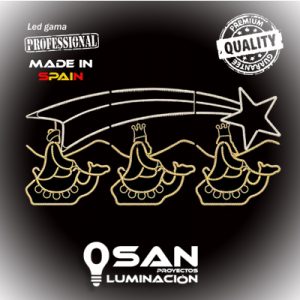 Reyes Magos Navi Led 2D