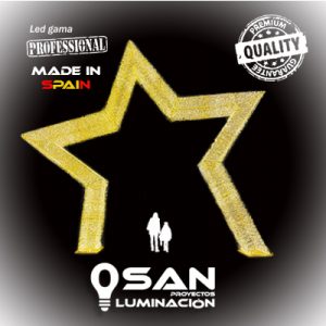 Portal Estelar Gigante Impacto Total Led Gold 3D. 