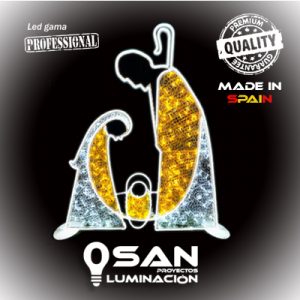 Photocall Nacimiento Led 2D