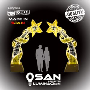 Photocall Arco Estelar II Led 3D.