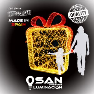 Regalo Led Gold 3D